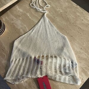 Edikted crochet halter top